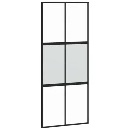 drzwi-przesuwne-czarne-90x205-cm-szklo-hartowane-aluminium