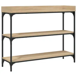 stolik-konsolowy-z-polkami-dab-sonoma-100x30x80-cm