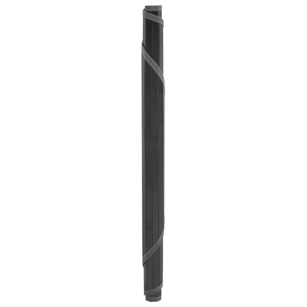 dywan-okragly-szary-60-cm-bambusowy-stan-nowy