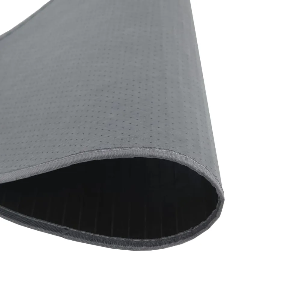 dywan-okragly-szary-60-cm-bambusowy-stan-nowy