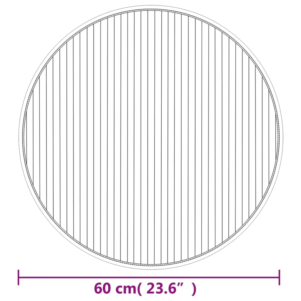 dywan-okragly-szary-60-cm-bambusowy