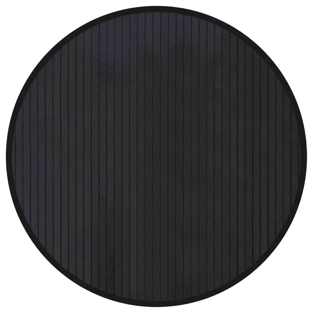 dywan-okragly-czarny-60-cm-bambusowy