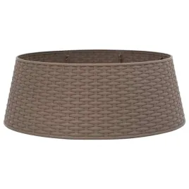 oslona-pod-choinke-brazowa-o65x23-cm-plastikowa