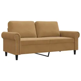 sofa-2-osobowa-brazowa-140-cm-tapicerowana-aksamitem