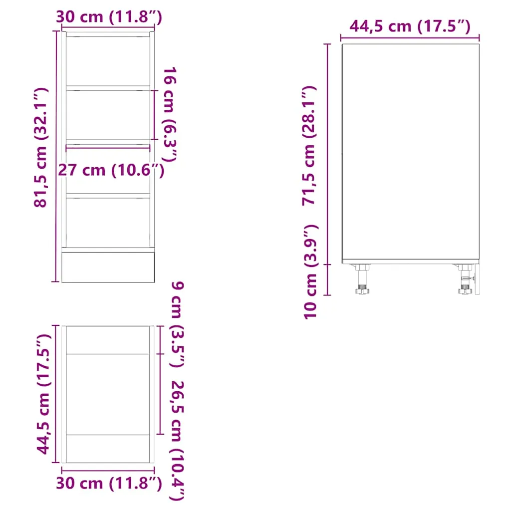 szafka-riga-dab-artisan-30x445x815-cm-stan-nowy
