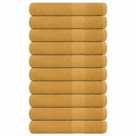 reczniki-10-szt-zloty-100x200-cm-360-gsm-100percent-bawelna