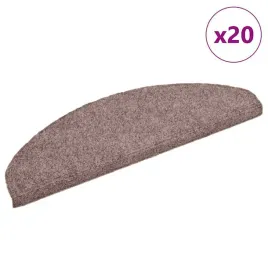 maty-na-schody-samoprzylepne-20-szt-65x21x4-cm-jasnobrazowe-polokragl
