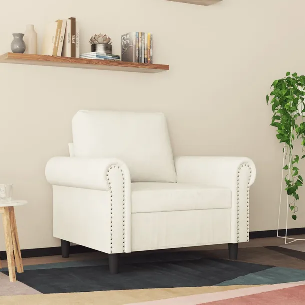 fotel-kremowy-60-cm-obity-aksamitem-stan-nowy