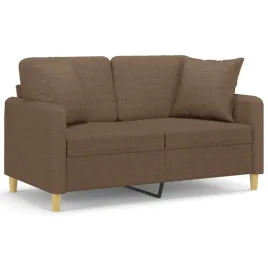 2-osobowa-sofa-z-poduszkami-brazowa-120-cm-tkanina