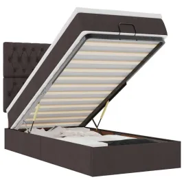 lozko-otomana-z-materacem-i-led-ciemnobrazowy-90x200-cm-tkanina