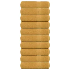 reczniki-prysznicowe-10-szt-zloty-360-gsm-100percent-bawelna