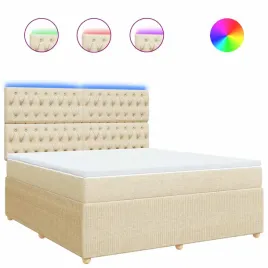 lozko-kontynentalne-z-materacem-kremowe-tkanina-180x200-cm