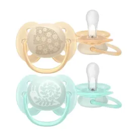 avent-scf091-41-smoczek-ultra-soft-forest-friends-0-6m-ptak-slimak