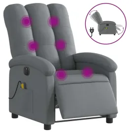 rozkladany-fotel-masujacy-elektryczny-ciemnoszary-tkanina