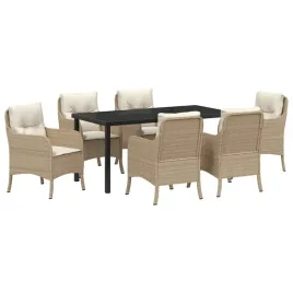 zestaw-do-jadalni-w-ogrodzie-z-poduszka-7-pcs-bezowy-polirattan