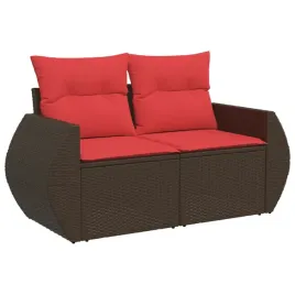sofa-ogrodowa-z-poduszkami-2-osobowa-brazowa-polirattanowa