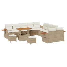 zestaw-sof-na-ogrod-z-poduszka-13-pcs-bezowy-polirattan