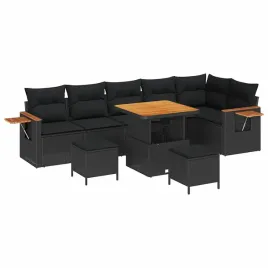 zestaw-sof-na-ogrod-z-poduszka-9-pcs-czarny-polirattan