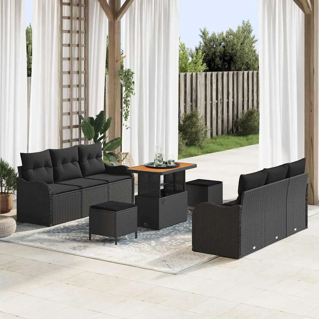 zestaw-sof-na-ogrod-9-pcs-czarny-polirattan