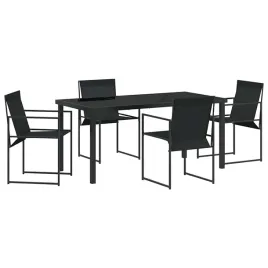 zestaw-do-jadalni-w-ogrodzie-5-pcs-czarny