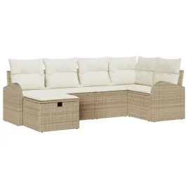zestaw-sof-na-ogrod-z-poduszka-6-pcs-bezowy-polirattan