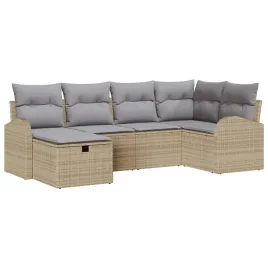 zestaw-sof-na-ogrod-z-poduszka-6-pcs-bezowy-polirattan