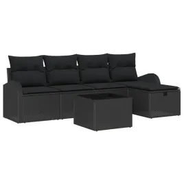 zestaw-sof-na-ogrod-z-poduszka-6-pcs-czarny-polirattan