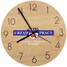 bambusowy-zegar-scienny-nadruk-dla-instytucji-panstwowych-dla-urzedu-pracy