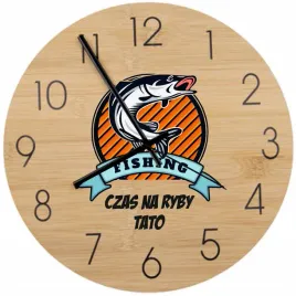 bambusowy-zegar-scienny-nadruk-uv-personalizowany-prezent-dla-taty-wedkarza