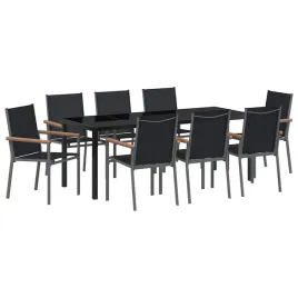 zestaw-do-jadalni-w-ogrodzie-9-pcs-czarny-textilene-i-stal