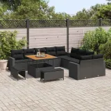 zestaw-sof-na-ogrod-13-pcs-czarny-polirattan-styl-nowoczesny