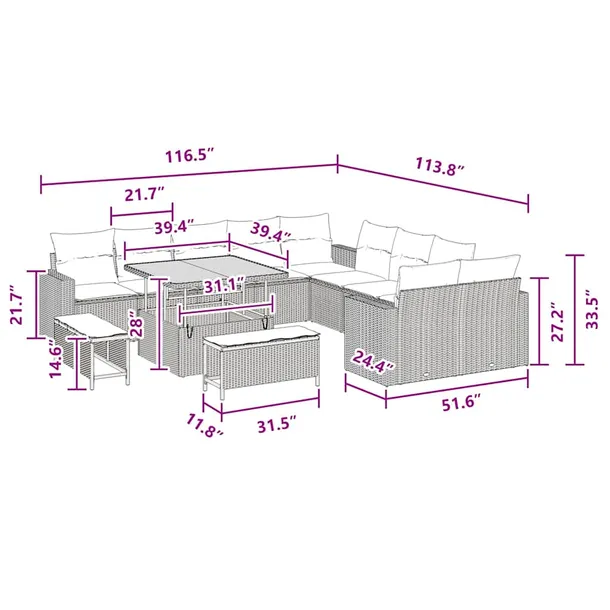 zestaw-sof-na-ogrod-13-pcs-czarny-polirattan-kolor-czarny