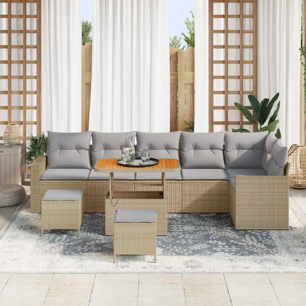 zestaw-sof-na-ogrod-9-pcs-bezowy-polirattan-stan-nowy