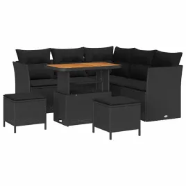 zestaw-sof-na-ogrod-8-pcs-czarny-polirattan