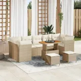 zestaw-sof-na-ogrod-10-pcs-bezowy-polirattan-stan-nowy