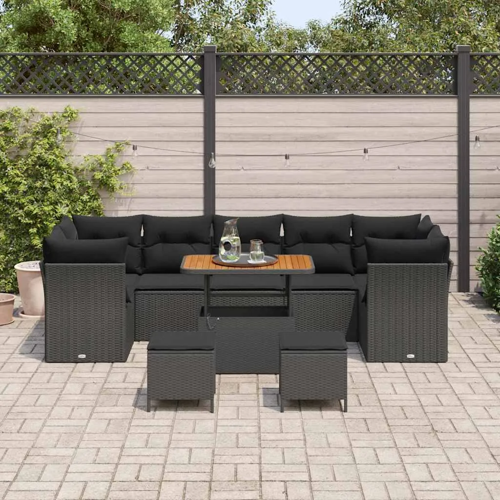 zestaw-sof-na-ogrod-10-pcs-czarny-polirattan-stan-nowy