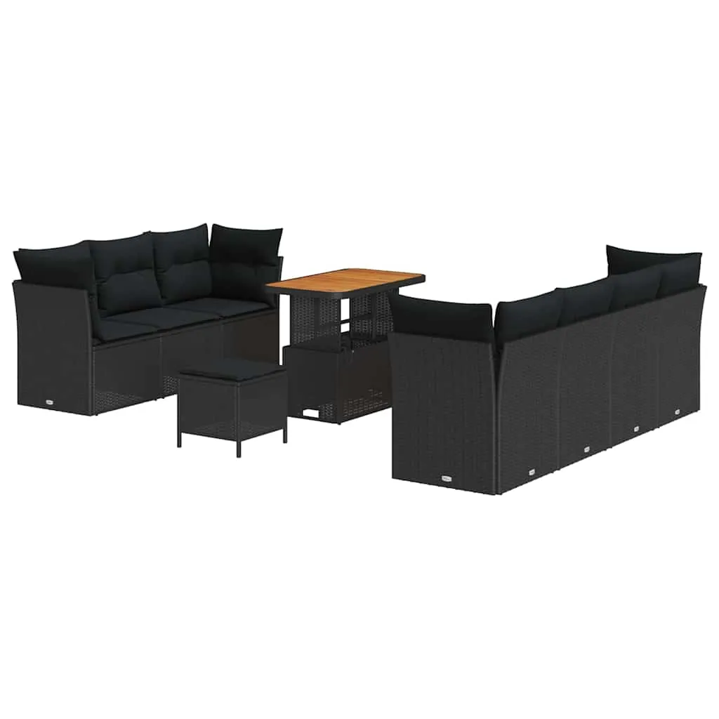 zestaw-sof-na-ogrod-10-pcs-czarny-polirattan