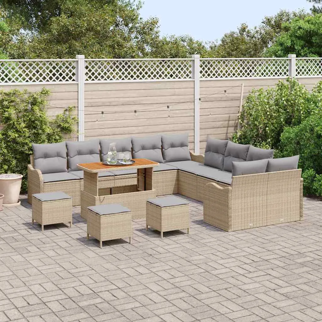 zestaw-sof-na-ogrod-14-pcs-bezowy-polirattan-stan-nowy
