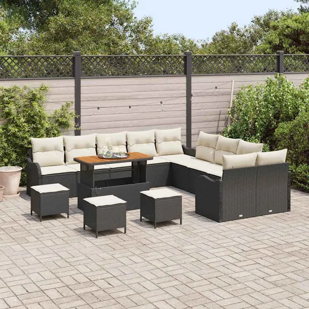 zestaw-sof-na-ogrod-14-pcs-czarny-polirattan-styl-nowoczesny