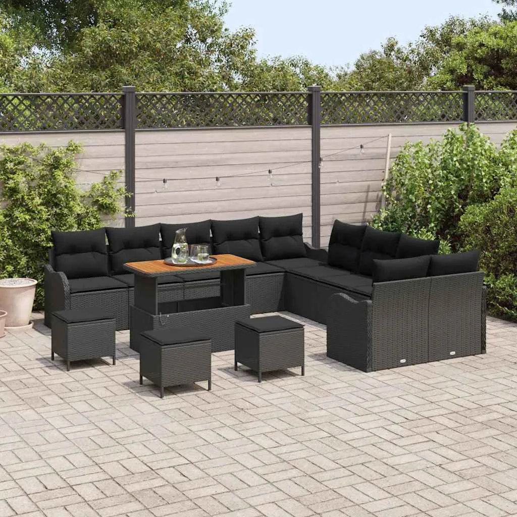 zestaw-sof-na-ogrod-14-pcs-czarny-polirattan-stan-nowy