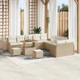 zestaw-sof-na-ogrod-13-pcs-bezowy-polirattan-stan-nowy