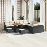 zestaw-sof-na-ogrod-13-pcs-czarny-polirattan-stan-nowy
