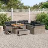 zestaw-sof-na-ogrod-13-pcs-szary-polirattan-styl-nowoczesny