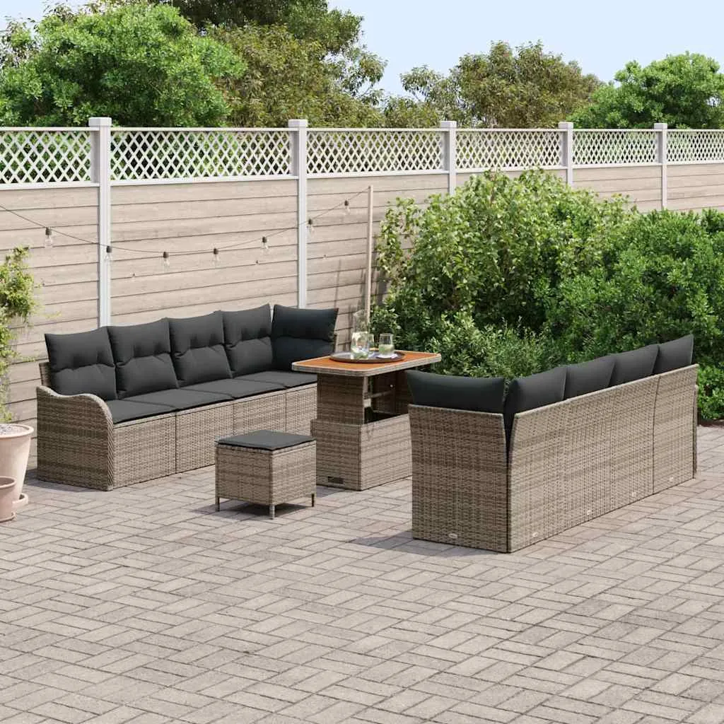 zestaw-sof-na-ogrod-11-pcs-szary-polirattan-stan-nowy