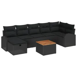 zestaw-sof-na-ogrod-z-poduszka-8-pcs-czarny-polirattan
