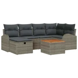 zestaw-sof-na-ogrod-z-poduszka-7-pcs-szary-polirattan