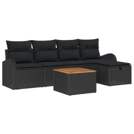 zestaw-sof-na-ogrod-z-poduszka-6-pcs-czarny-polirattan