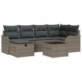 zestaw-sof-na-ogrod-z-poduszka-7-pcs-szary-polirattan
