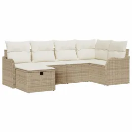zestaw-sof-na-ogrod-z-poduszka-6-pcs-bezowy-polirattan