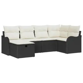 zestaw-sof-na-ogrod-z-poduszka-6-pcs-czarny-polirattan